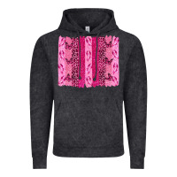 Vintage Black Breast Cancer Brushstrokes Vintage Hoodie - texasbilliewilder