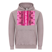 Vintage Zinc Breast Cancer Brushstrokes Vintage Hoodie - texasbilliewilder