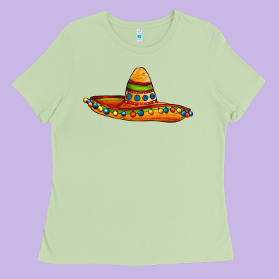 Sombrero Ladies Tee Designed By Adodesignshop