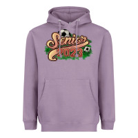 Lavender senior 2023 soccer Heavyweight Hoodie - NancyCooperArtShop