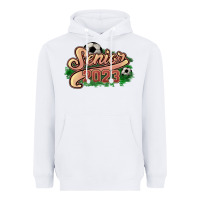 White senior 2023 soccer Heavyweight Hoodie - NancyCooperArtShop