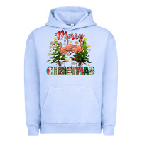 Pigment Grape Ice Merry Christmas flamingo Urban Hoodie - texasbilliewilder