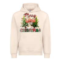 Sandshell Merry Christmas flamingo Urban Hoodie - texasbilliewilder