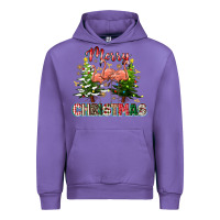 Tulip Merry Christmas flamingo Urban Hoodie - texasbilliewilder