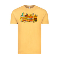 Vintage Mustard bee drink Vintage Tee - RacoonDesign