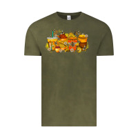 Vintage Olive bee drink Vintage Tee - RacoonDesign