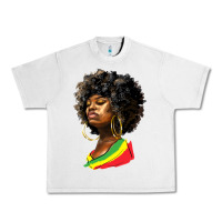 Lunar Rock juneteenth black women Urban Heavy Tee - HRA Design Shop