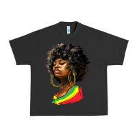 Pigment Black juneteenth black women Urban Heavy Tee - HRA Design Shop