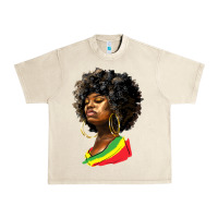 Sandshell juneteenth black women Urban Heavy Tee - HRA Design Shop