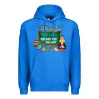 True Royal 100 days smarter 100 dias mas brillante Premium Hoodie - SublimationCraftShop