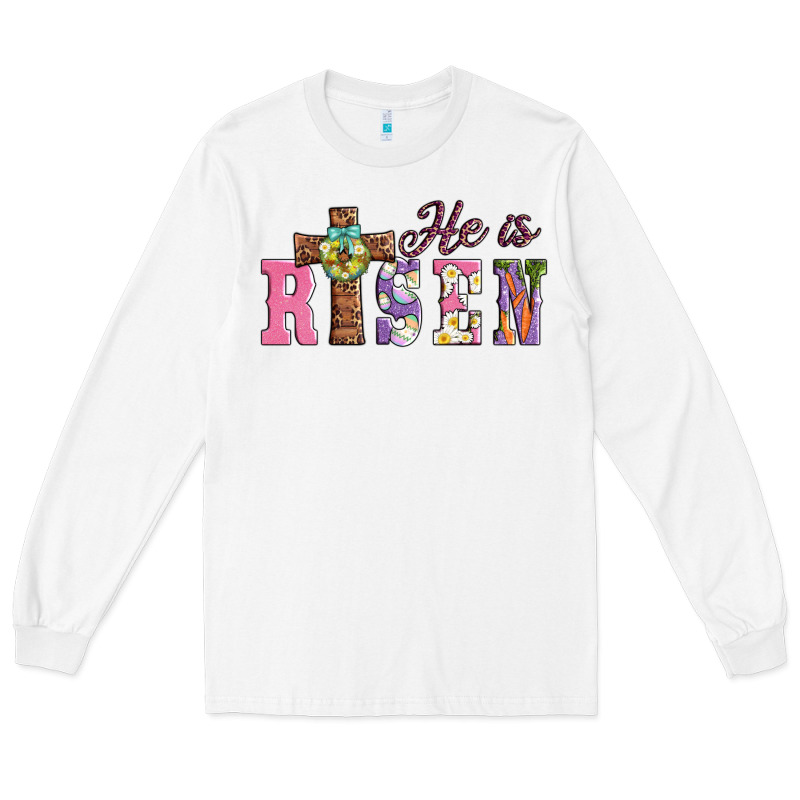 Easter He ıs Risen Long Sleeve Tee by AdoDesignShop | Teevron