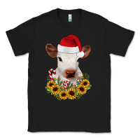 Black calf sunflower christmas Classic Tee - JahusDesignShop
