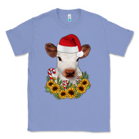 Colony Blue calf sunflower christmas Classic Tee - JahusDesignShop