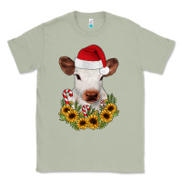 Matcha calf sunflower christmas Classic Tee - JahusDesignShop