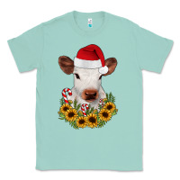 Seafoam calf sunflower christmas Classic Tee - JahusDesignShop