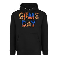 Black game day basketball Heavyweight Hoodie - MaliasSmallBusiness