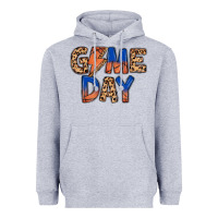 Heather Grey game day basketball Heavyweight Hoodie - MaliasSmallBusiness