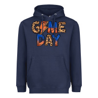 Navy game day basketball Heavyweight Hoodie - MaliasSmallBusiness