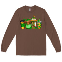 Chestnut longhaired cow st patricks coffee Long Sleeve Tee - Jasminsmagicworld