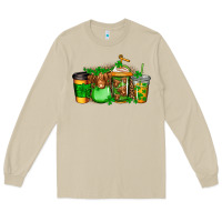 Mushroom longhaired cow st patricks coffee Long Sleeve Tee - Jasminsmagicworld