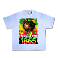 Grape Ice juneteenth 1865 black freedom Urban Heavy Tee - HRA Design Shop