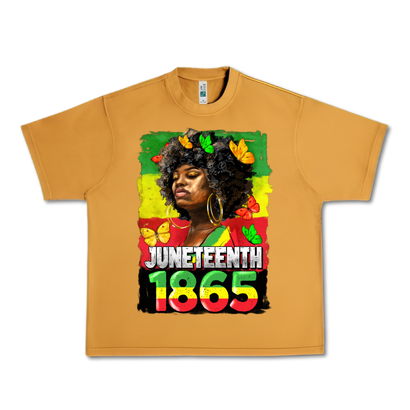 Juneteenth 1865 Black Freedom Urban Heavy Tee by HRA Design Shop | Teevron