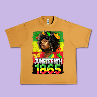 Juneteenth 1865 Black Freedom Urban Heavy Tee Designed By Hra Design Shop