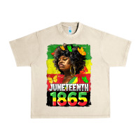 Sandshell juneteenth 1865 black freedom Urban Heavy Tee - HRA Design Shop
