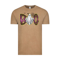 Vintage Coffee boo ghost Vintage Tee - RacoonDesign