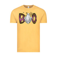 Vintage Mustard boo ghost Vintage Tee - RacoonDesign