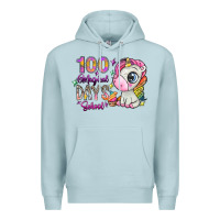 Blue Mist 100 magical days school Premium Hoodie - SublimationCraftShop