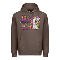Coffee 100 magical days school Premium Hoodie - SublimationCraftShop