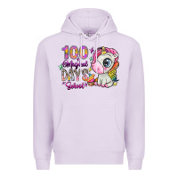 Lilac 100 magical days school Premium Hoodie - SublimationCraftShop