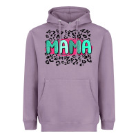 Lavender mama leopard Heavyweight Hoodie - MaliasSmallBusiness