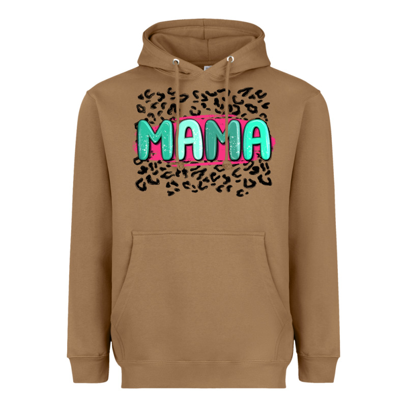 Mama Leopard Heavyweight Hoodie by MaliasSmallBusiness | Teevron