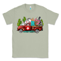 Matcha rca nurse truck with cactus Classic Tee - AdoDesignShop