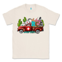 Natural rca nurse truck with cactus Classic Tee - AdoDesignShop