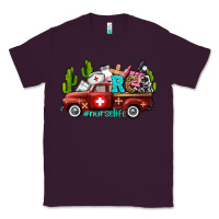 Plum rca nurse truck with cactus Classic Tee - AdoDesignShop