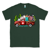 Sports Green rca nurse truck with cactus Classic Tee - AdoDesignShop