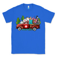 True Royal rca nurse truck with cactus Classic Tee - AdoDesignShop