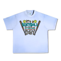 Grape Ice softball Urban Heavy Tee - CowhideDigitalArt