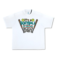White softball Urban Heavy Tee - CowhideDigitalArt