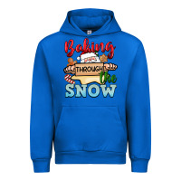 Cobalt Baking through the snow Urban Hoodie - NancyCooperArtShop