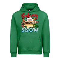 Emerald Baking through the snow Urban Hoodie - NancyCooperArtShop