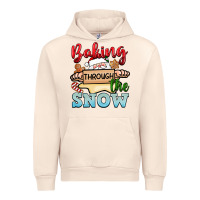 Sandshell Baking through the snow Urban Hoodie - NancyCooperArtShop