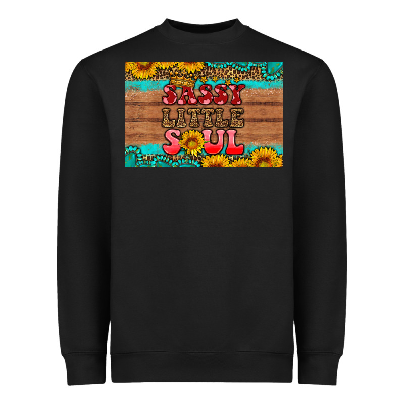Sassy Little Soul  Skinny Metal Can Holder Heavyweight Sweatshirt by HRA Design Shop | Teevron