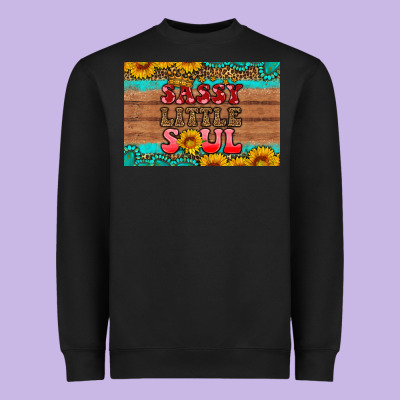 Sassy Little Soul  Skinny Metal Can Holder Heavyweight Sweatshirt Designed By Hra Design Shop