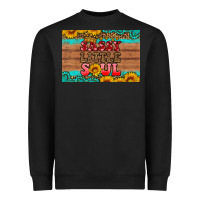 Black sassy little soul  skinny metal can holder Heavyweight Sweatshirt - HRA Design Shop
