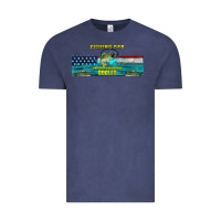 Vintage Denim fishing dad  libbey glass Vintage Tee - HRA Design Shop