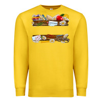 Lemon floral teacher custom name Premium Sweatshirt - NancyCooperArtShop